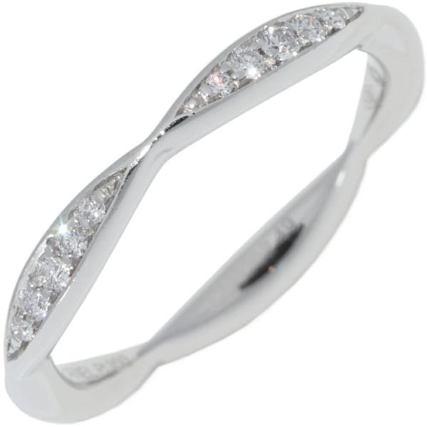 CHANEL（シャネル） 指輪 Pt950 ダイヤ10P(約0.08ct) カメリア