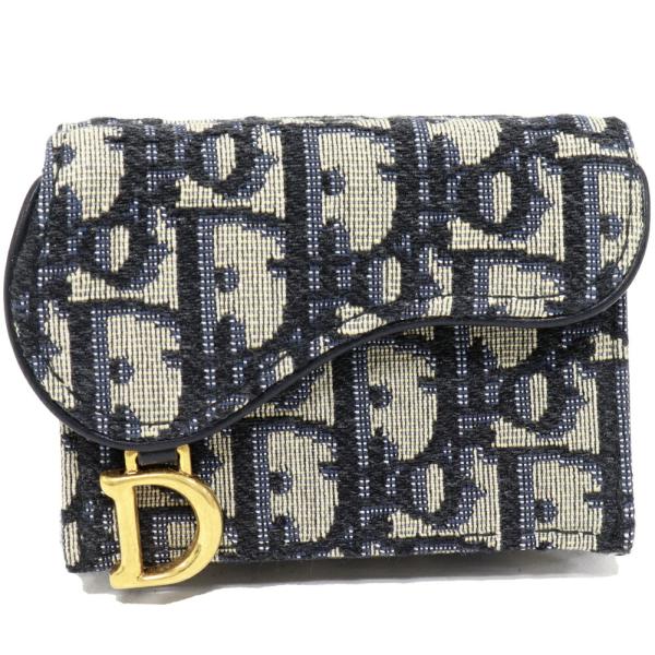 Dior ディオール　三つ折り財布 コンパクトウォレット Christian Dior（クリスチャン・ディオール） ディオール 三つ折り財布