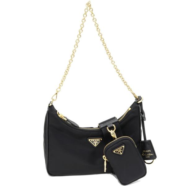 PRADA プラダ Re-Edition ナイロン ショルダーバッグ ブラック PRADA（プラダ） Re-Edition 2005 Re-Nylon ナイロン ネロ(黒