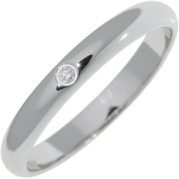 Cartier（カルティエ） 指輪 Pt950 ダイヤ1P(0.01ct) クラシック