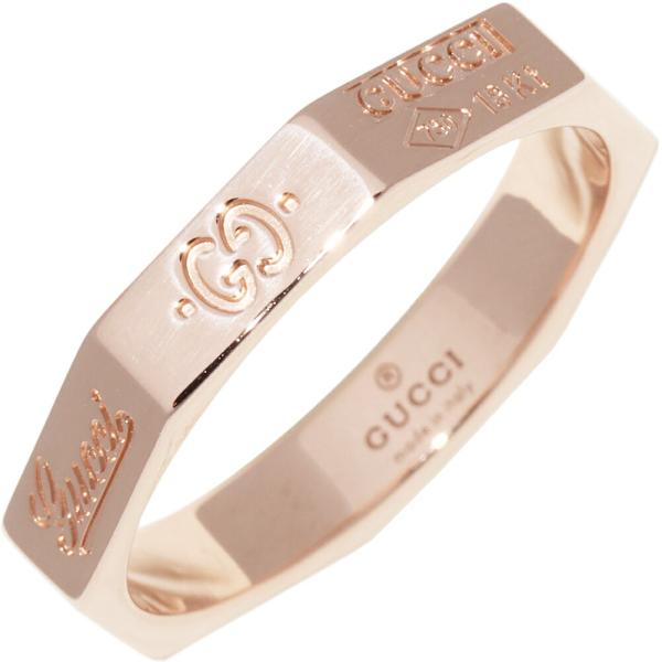 GUCCI（グッチ） 指輪 K18PG オクタゴナルリング GUCCI8リング