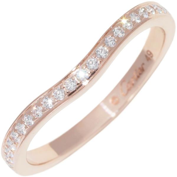 カルティエ　バレリーナ　K18PG Cartier（カルティエ） 指輪 K18PG ダイヤ29P(0.09ct) バレリーナ