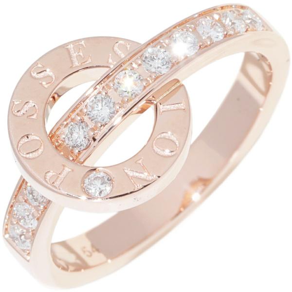 PIAGET（ピアジェ） 指輪 K18PG ダイヤ12P ポセションリング G34PV600