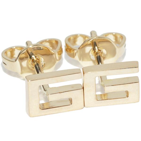GUCCI（グッチ） K18YG Gロゴ スタッズピアス : たかみ質店 Yahoo!店