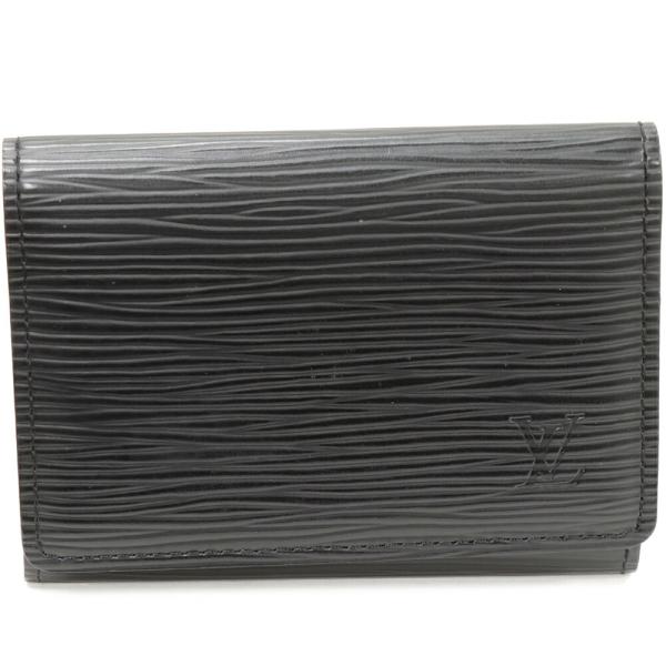ルイヴィトン M56582 カードケース ノワール  LOUIS VUITTON アンヴェロップ カルト・ドゥ ヴィジット エピ LOUIS VUITTON（ルイ・ヴィトン） 二つ折りカードケース エピ ノワール