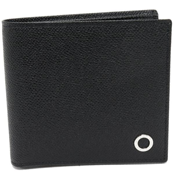 【新品同様】BVLGARI ブルガリ マン コンパクトウォレット 二つ折り財布 BVLGARI（ブルガリ） 二つ折り財布(小銭入れあり) ブルガリブルガリ
