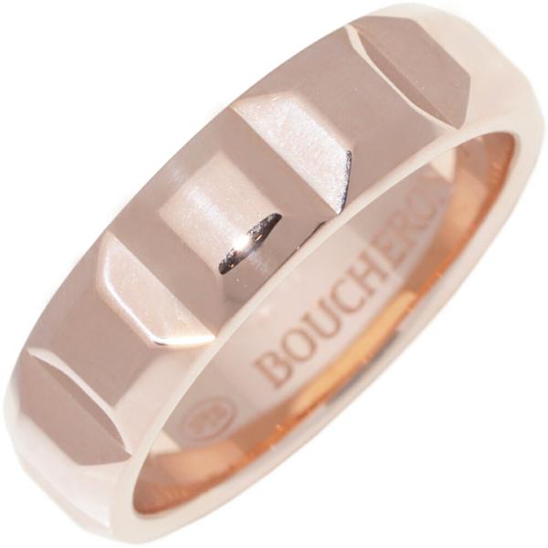 ブシュロン K18PG クルドパリ ラージリング 52号 ブシュロン 指輪 K18PG キャトル クルドパリリング ラージモデル