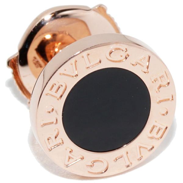 ブルガリ ブルガリブルガリ シングル ピアス K18PG 片方 マザーオブパール ブルガリ ブルガリブルガリ シングル ピアス K18PG 片方