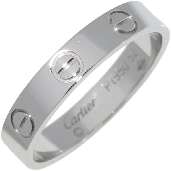 Cartier（カルティエ） 指輪 Pt950 ラブリング スモールモデル