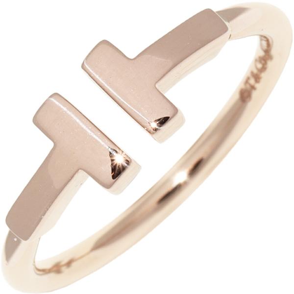 ティファニー 指輪 K18PG Tワイヤーリング : たかみ質店 Yahoo!店