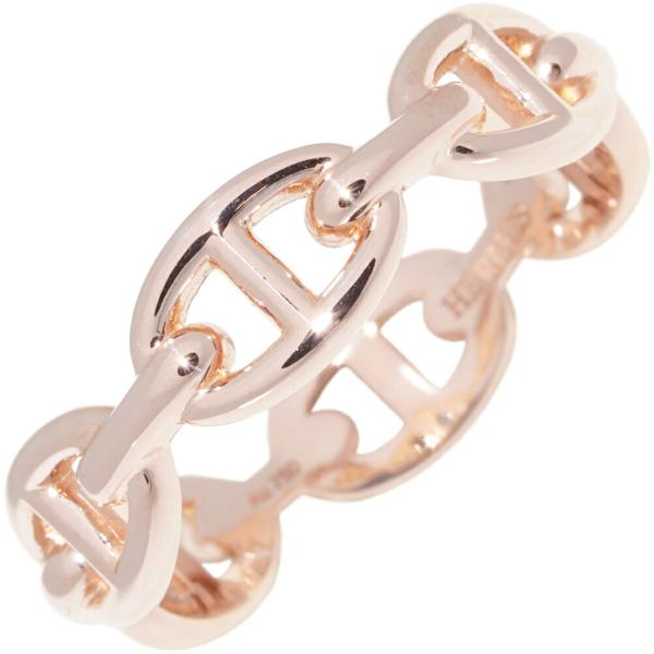 HERMES（エルメス） 指輪 K18PG シェーヌダンクル アンシェネ リング