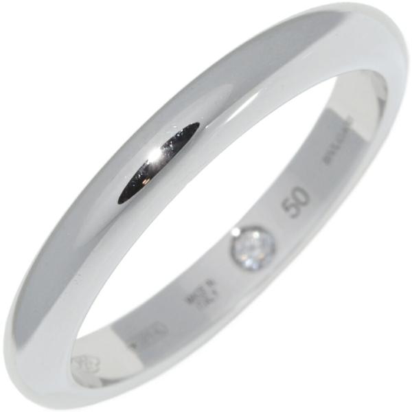 BVLGARI（ブルガリ） 指輪 Pt950 シークレットダイヤ1P(0.01ct) ローマ 