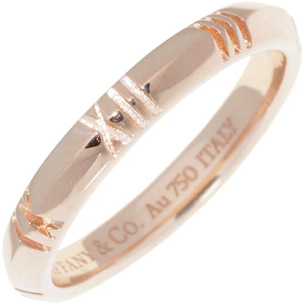 ティファニー 指輪 K18PG アトラスXクローズド ナローリング : たかみ