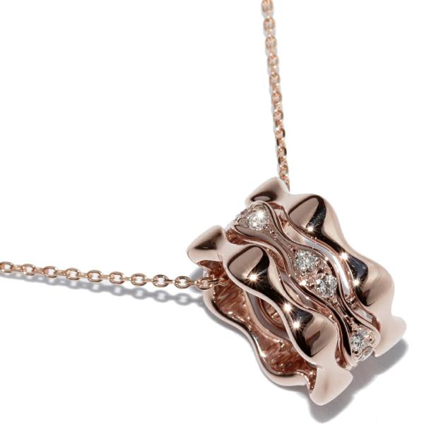 TASAKI（タサキ） K18PG(K18SG) ダイヤ0.20ct ラベッロ ペンダント