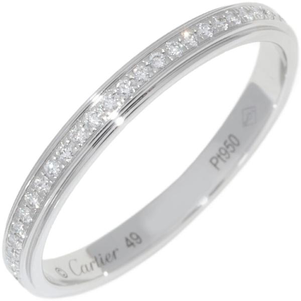 Cartier（カルティエ） 指輪 Pt950 ダイヤ56P(0.15ct) ダムール