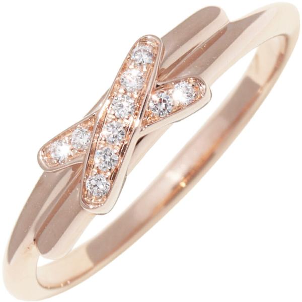 CHAUMET（ショーメ） 指輪 K18PG ダイヤ10P(0.05ct) ジュ ドゥ リアン