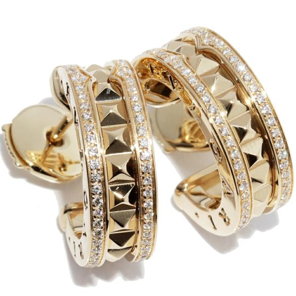 BVLGARI（ブルガリ） ピアス K18YG ダイヤ0.27ct B.zero1 ビーゼロワン