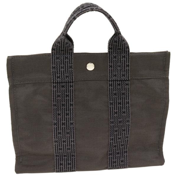 HERMES（エルメス） エールライン トート PM キャンバス グレー トート