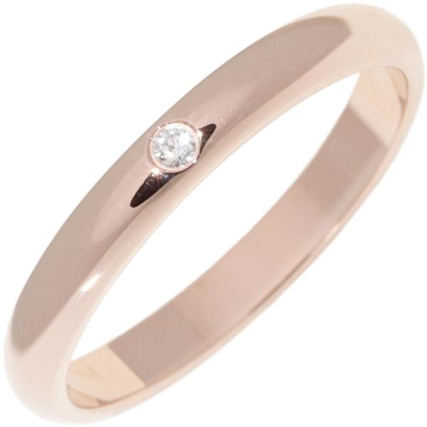 Cartier（カルティエ） K18PG ダイヤ1P(0.01ct) 1895ウェディング