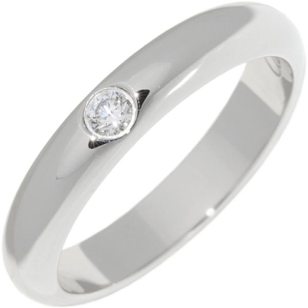 Cartier（カルティエ） 指輪 Pt950 ダイヤ1P(0.04ct) クラシック