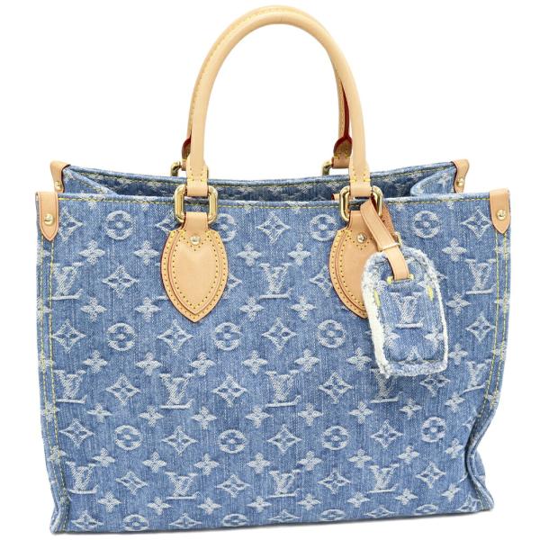 LOUIS VUITTON（ルイ・ヴィトン） モノグラムデニム ブルー LV