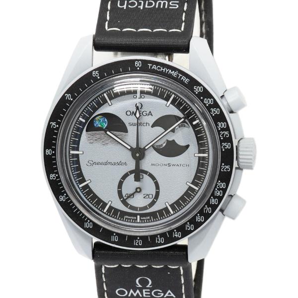 オメガxスウォッチ スピードマスター MoonSwatch MISSION TO EARTHPHASE ミッショントゥアースフェイズ SO33M700 兼用