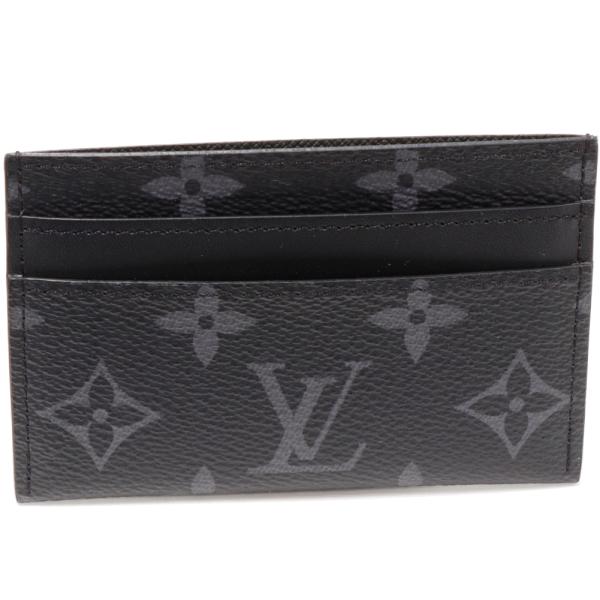 ルイヴィトンモノグラムエクリプス　ポルト・カルト・ダブル・カードケース LOUIS VUITTON（ルイ・ヴィトン） カードケース モノグラム エクリプス