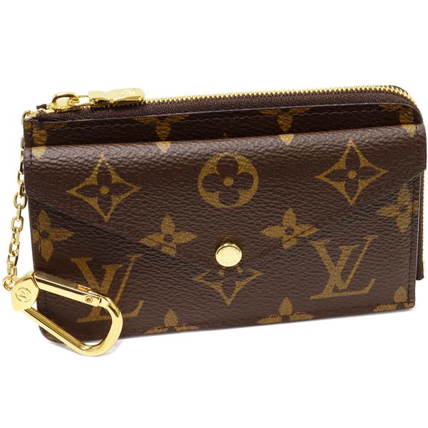 ルイヴィトン L字ファスナーコインケース モノグラム ノワール ポルト  