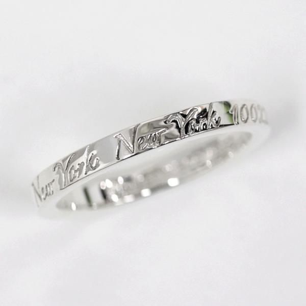 h471 ティファニー　NY ノーツ　ナロー　リング　925 約11号 ティファニー 15.5号 ノーツ ナロー リング ニューヨーク XS1fe - メルカリ
