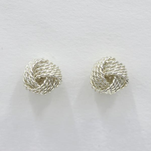 正規品ティファニーサマセット　ツイストピアス ◇ティファニー◇ サマセット ピアス メッシュ ツイストノット