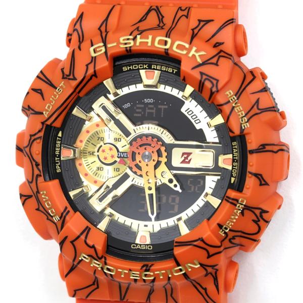 ドラゴンボールZ G-SHOCK タグ付き GA-110JDB-1A4JR G-SHOCK”×「ドラゴンボールZ」コラボレーションモデル