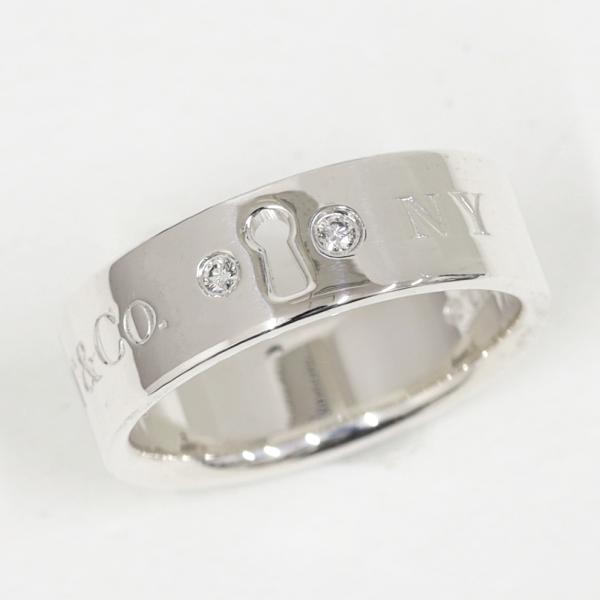 極美品 Tiffany & Co.‌シルバーーダイヤモンドリング TIFFANY&Co.（ティファニー） ハーモニー 0.48ct ダイヤモンド リング