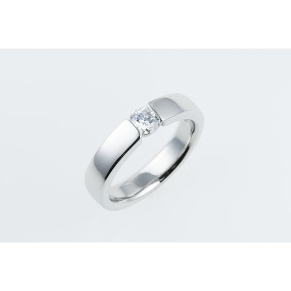 プラチナダイヤモンドリング ピンクダイヤモンド 0.165ct/FOP/I1 ダイヤモンド プラチナ