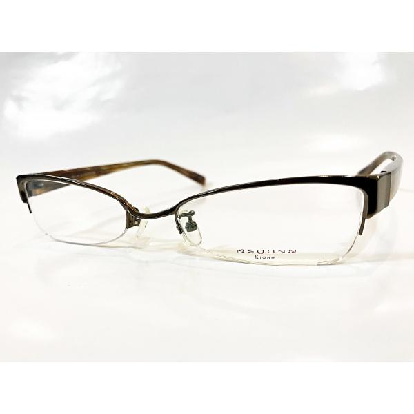 ☆メガネフレーム 展示未使用品 シュンキワミ KM-0303 52□19-142