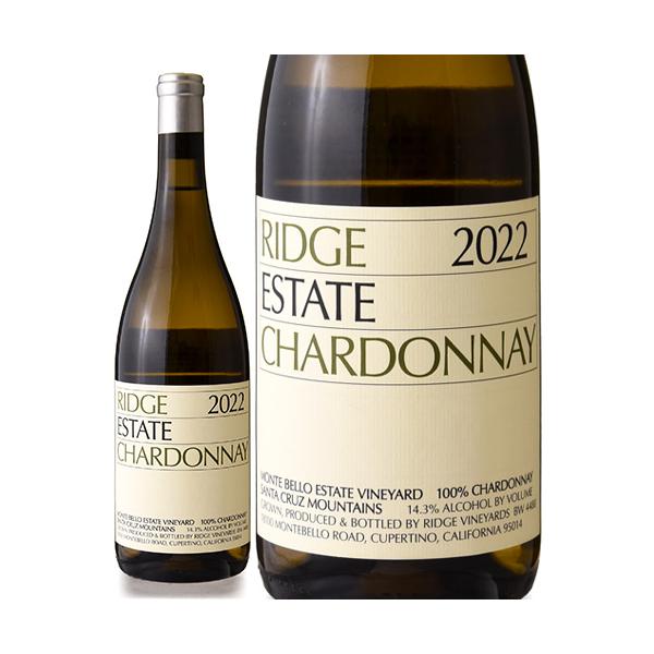 リッジ・サンタクルーズ・マウンテンズ・シャルドネ 1998 モンテベロ