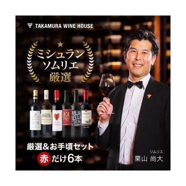ワイン ワインセット 赤 厳選 &amp; お手頃 赤ワイン 6本 セット 赤