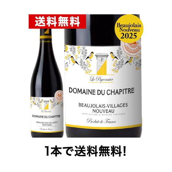 ☆ ◇送料無料◇ ボジョレー ヴィラージュ ヌーヴォー[2025]ドメーヌ