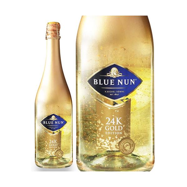 24カラット金箔入り スパークリング ブルーナン ゴールド エディション