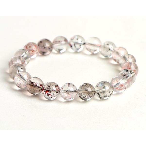 7A高透明スーパーセブン ブレスレット8mm（約24粒） : takanari-shop