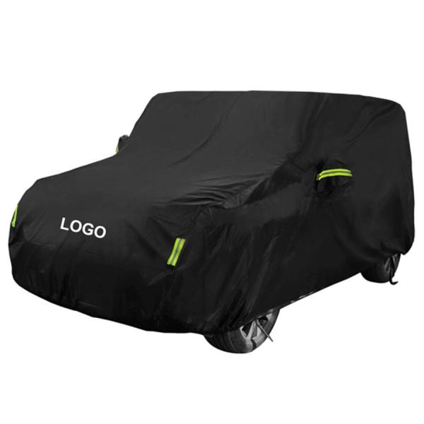 ジープラングラーアンリミテッドと車体カバーボディーカバー完全な車のカバー全天候型雨からの防水保護風日光紫外線屋内屋外オートプロテクター自動車全天候型車