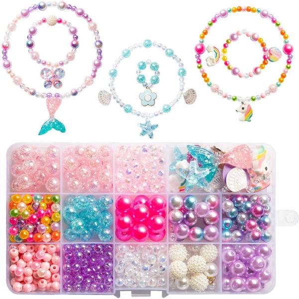 Glass bijoux by Biemme ガラスビーズブレスレット4点セット takaneko68_p21002631a3e0