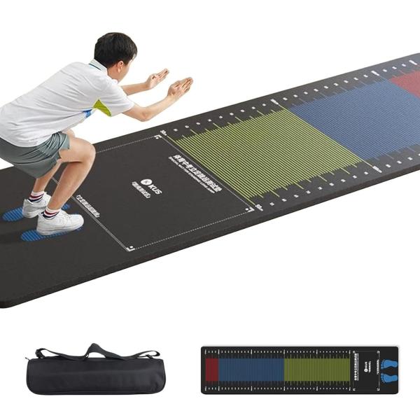 メジャーマット 2m F451   立ち幅跳び用メジャーシート 学校体育用計測機器 中條 立ち幅跳び マット 防滑 走り幅跳び 測定 高校入試用 体操用マット