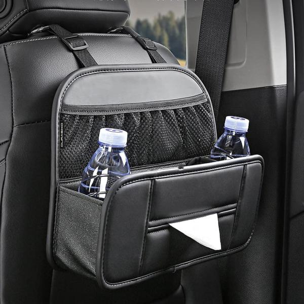 車用シートバックポケット 車用 ティッシュボックス 収納ポケット 車の後部座席収納 車用収納バッグ 小物入れ リアシート 省スペース 多用途 大容量 便利 ヘッ