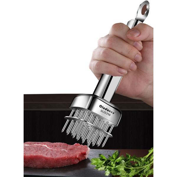 お礼や感謝伝えるプチギフト 肉筋切り器 肉軟化 肉刺し ステーキ 肉たたきミートハンマー針 調理・製菓道具