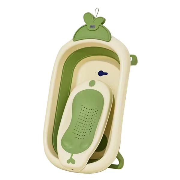 【製品素材】ベビーバス PPとTPE素材で作られており、抗菌性と防カビ性があり、湿気の多い環境を恐れません。 TPEの折り曲げ部分に抗菌成分を配合し、黄色ブドウ球菌・大腸菌に対する抗菌率99.9％、防カビレベル1でデリケートな赤ちゃんを守り...