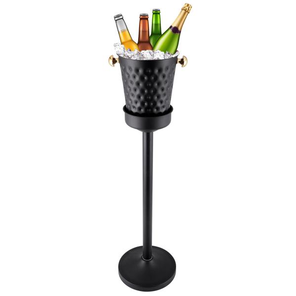 ドンペリ⭐︎シャンパン⭐︎スタンド付きアイスバケット⭐︎美品 Amazon｜アイスペール、スタンド付きシャンパンバケツ、スタンド