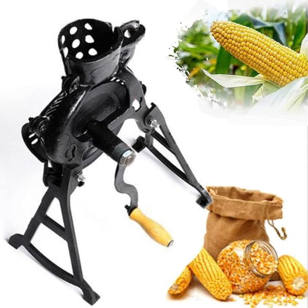 家禽や動物の飼料として、むきトウモロコシに使用できます。小さな農場や家族に適しています。効率: 50 - 70 Kg/h;脱穀率: 98%;破損率: 2%この製品は、耐摩耗性、耐圧縮性、強化性、耐久性に優れた頑丈な鋳鉄製です。前径スプリング...