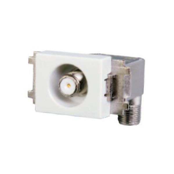 小型壁面端子 スイッチ切換式・テレビ端子台色交換タイプ WSKE7 ×４ 小型壁面端子 スイッチ切換式・テレビ端子台色交換タイプ WSKE7