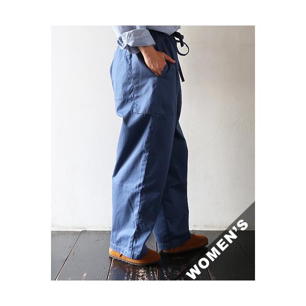 homspun（ホームスパン） パンツ レディース 高密度ウェポンひも付き
