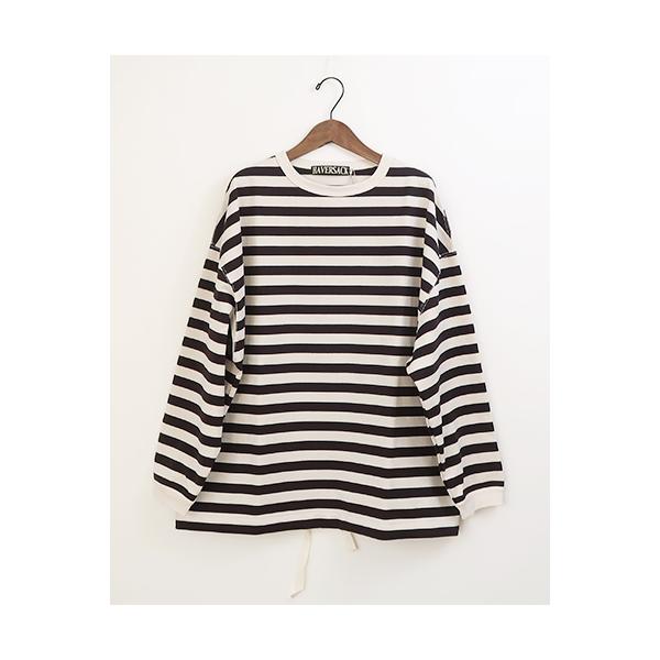 HAVERSACK（ハバーサック） カットソー メンズ 度詰天竺ボーダークルー